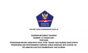 Selamat tahun baru imlek 2572, gong xi fa cai.!!! Peniadaan Mudik Lebaran Satgas Covid 19 Terbitkan Adendum Se 13 Tahun 2021 Kabarkabinet