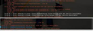 If you have been experiencing technical difficulties with roblox, please contact roblox support. One Of My Servers Just Lost All Functionality Http 503 Scripting Support Devforum Roblox