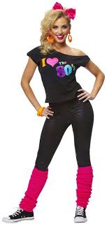 Rocking The 80 S Look Fantasias De Festa Anos 80 Fantasias Para Adolescentes 80s Costume