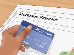 Credit cardholders can pay a mortgage using a credit card, but they'll have to jump through a few hoops to do so. 3 Ways To Pay Your Mortgage With A Credit Card Wikihow