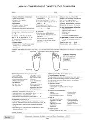 Diabetes Foot Exam Form Fill Out And Sign Printable Pdf