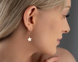 Star Charm Earrings