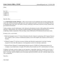 Information Security Manager Cover Letter