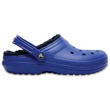 Fuzzy crocs can be worn all year for warmth on chilly days or while walking around the house. Crocs Classic Lined Clog Blue Jeans Navy The Classic Clog But With A Warm Fuzzy Lining Women From Jellyegg Uk