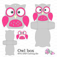 Silhouette Cameo Decorate Boxes Google Search Paper Box Template Box Template Paper Owls