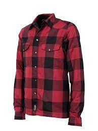 John Doe Riding Shirt Motoshirt Red Black Kevlar Shirt Riding Shirts Shirts