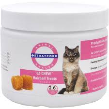 Simply place on your cat's nose or paws to stimulate licking. Ez Chew Hairball Treats For Cats 2 6 Oz On Sale Entirelypets Rx