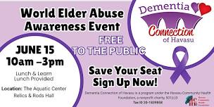 World Elder Abuse Awareness Event