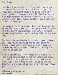 Best Solutions Of Thank You Note From Student With Additional How To Within A Thank You Lette Letter To Teacher Birthday Wishes For Teacher Message For Teacher
