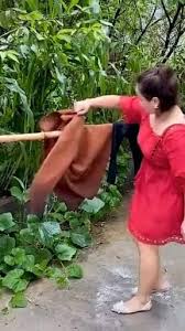 Bakala Wall Mounted Space Saver Video Clothes Drying Racks Drying Clothes Laundry Clothes Hanger