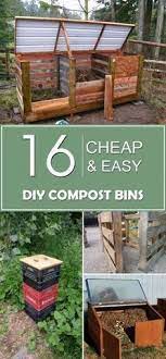 16 Cheap And Easy Diy Compost Bins Diy Compost Compost Bin Diy Garden Compost