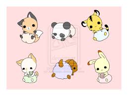 Baby Animals By Xeohelios On Deviantart Chibi Cat Chibi Characters Cute Anime Character