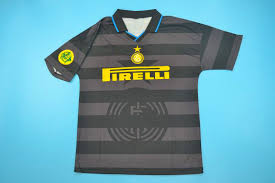Buy official inter milan football shirts, shorts, socks and training kit including the new inter milan home & away kit. Inter Milan 1997 98 Third Short Sleeve Shirt Free Shipping