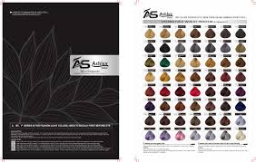 Ashley Hair Color Chart