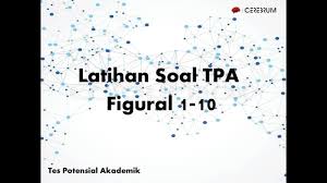 Dari data ini kemungkinan genotipe orang tuanya adalah … Contoh Soal Cpns 2018 Pembahasan Soal Tpa Tiu Figural 1 10 Icpns