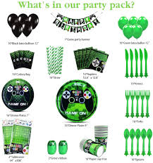 Kit supplies include glues, stickers, gems, a marker, scissors, ribbons, and more; Wernnsai Dinosaur Party Supplies Set Dinosaur Themed Party Decoration For Boys Kids Birthday Cutlery Bag Table Cover Plates Cups Napkins Straws Utensils Banner Balloons Serves 16 Guests 169 Pcs Toys