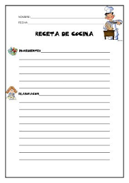 Cómo cocinar arroz para ser un experto en la materia. Recursos Para El Aula Receta De Cocina Plantilla Receta Libros De Recetas Recetas