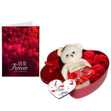 Name the monster after your girlfriend's name and this valentine day would be unforgettable. Kesri Gifts Valentine Day Gift For Wife Girlfriend Boyfriend Husband Heart Shaped Box With Teddy And Roses With Keyring And Valentines Day Greeting Card Amazon In Toys Games