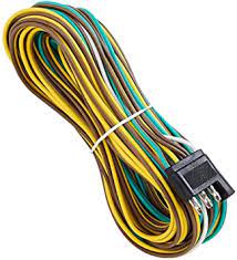 For the most part, the wiring harness that operates your trailer lights is a closed system. Amazon Com Suzco 25 Foot 4 Wire 4 Flat Trailer Light Wiring Harness Extension Kit 4 Way Plug 4 Pin Male Female Extension Connector Wishbone Style With 18 Gauge White Ground Wire With Sae