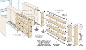 Router bit storage cabinet plans. Router Table Storage Cabinet Woodworking Project Woodsmith Plans