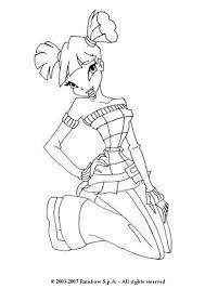 Coloring Pages Winx Club Cartoon Coloring Pages Coloring Pages Art Drawings Sketches Simple