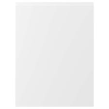 Ikea voxtorp handleless light beige kitchen door front 40 x 80cm. Voxtorp Porte Blanc Mat Blanc 60x80 Cm Ikea