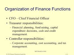 Chief financial officers (cfos) supervise the overall financial risks of an organization. Chapter One Overview Of Corporate Finance Ppt Download