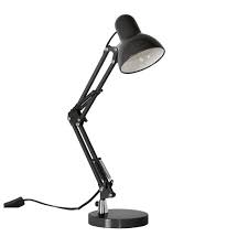 With a classic look, this architect desk lamp has a rotating swing arm and adjustable angles according to your needs. Mainstays Led Swing Arm Architect Desk Lamp Black Walmart Com Walmart Com