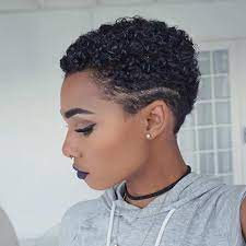 Frizzy messy curls is the cutest way to have short hair! 51 Best Short Natural Hairstyles For Black Women Stayglam Short Natural Hair Styles Short Natural Haircuts Natural Hair Styles