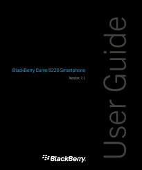 Manual - BlackBerry Curve 9220 - 7.1 ...