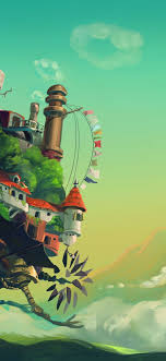 Studio Ghibli Iphone Wallpapers Top Free Studio Ghibli Iphone Backgrounds Wallpaperaccess