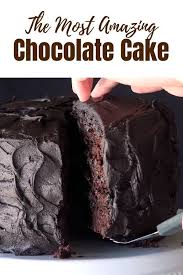The Most Amazing Chocolate Cake Chocolate Cake Recipe Amazing Chocolate Cake Recipe Cake Recipes