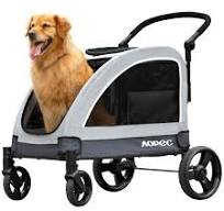 Amazon.com: AOPEC Large Dog Stroller - Dual Entry Safety ...