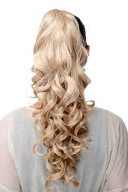 From golden blonde to highlights or natural, we have numerous picks you can use as reference! Hairpiece Ponytail Extension Very Long Beautiful Wavy Slightly Curly Curls Golden Light Blond 20