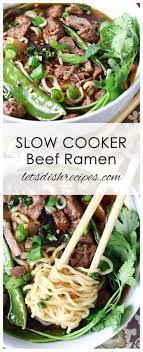 Slow Cooker Beef Ramen Recipe Soup Recipes Slow Cooker Slow Cooker Soup Healthy Slow Cooker