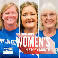 We are celebrating all of the women, past and present, who make our  community stronger. We are especially proud to have these three amazing  women