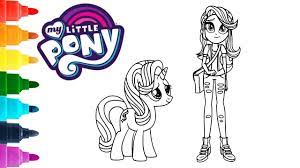 Starlight glimmer , ponies , mlp , my little pony , friendship is magic , animated , children , tv series , hasbro , lauren faust My Little Pony Equestria Girls Starlight Glimmer Coloring Page Mlp Youtube