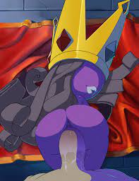 1girls animated anus ass crown female ghost hair lips long hair  looking back male mario (series) monster girl nintendo paper mario paper  mario: the thousand-year door penis pov sex
