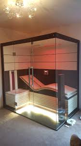 Infrarotkabine Mit Ergonomischer Liege By Enermed Austria Infrarotkabine Dampfraum Infrarot Sauna