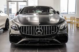 The bmw m850i convertible is a worthy competitor and has its own perks. 2020 Mercedes Amg S63 4matic Coupe In Designo Night Black For Sale