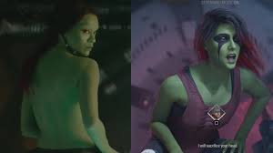 Marvel's Guardians of the Galaxy - MCU Gamora VS Game Gamora - Who is  HOTTER ? - YouTube