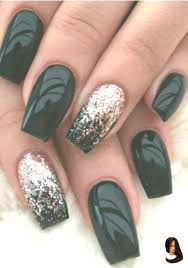 Acrylic Black Coffin Nail Designs Acrylic Art Black Coffin Ideas Manicure Nails Trending 99 Trending Black Nails Art Mani Best Nail Art Designs Winter Nails Acrylic Black Acrylic Nails