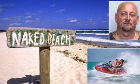 Husband leaves his naked wife on sandbar after violent spat while  jet-skiing because 'she caught him with another man' | Daily Mail Online