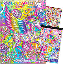 Being that they are relatively not used to this world, and are exceedingly curious and perceptive, they consider each fresh hue and shade to be beautiful and exceptional, unlike us, who have learned to take all the colors in the globe for granted, and don't even appear twice at any new shade as. Buy Lisa Frank Coloring Book For Adults Relaxation Set Advanced Lisa Frank Adult Coloring Book With 1200 Bonus Stickers Lisa Frank Bundle Online In Turkey B0877bsb18