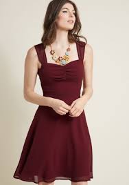 Sleeveless Chiffon Cocktail Dress In Burgundy Chiffon Cocktail Dress Navy Cocktail Dress Burgundy Cocktail Dress
