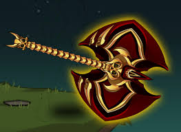 Crimson Deathknight S Axe Aqw The doomknight overlord is also a warrior type class and like it's lightside mirror image, draws power from str and int, so hybrid is probably a good way to go. crimson deathknight s axe aqw
