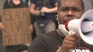 Jumping in to save Atlanta motorcycle officer duirng protest