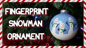 Lift your childs hand straight up. Child Hand Print Snowman Ornament Tutorial Youtube