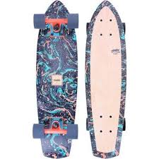 Круизер пенни борд yamba yellow новый. 06 Skates Scooters And Inline Skates Scooters And Skateboards Yamba Wood Space Blue Oxelo Skateboards And Lo Cruiser Skateboards Sports Gear Skateboard