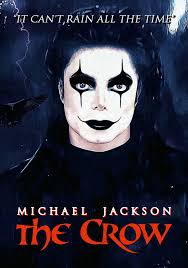 Michael Jackson as 'The Crow' by Cyborganna